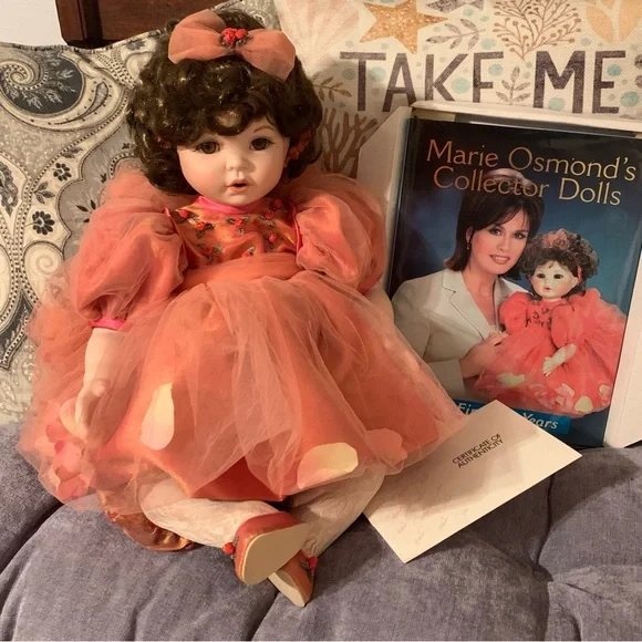 Marie Osmond Toys Porcelain Hand Autographed Marie Osmond Doll